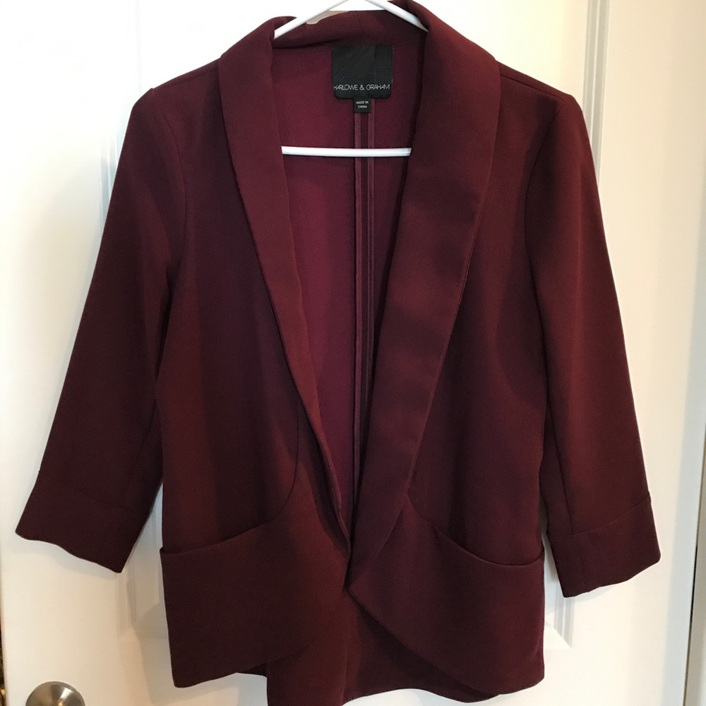 Maroon blazer purchased from Nordstrom Rack